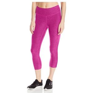 New balance fuchsia cropped leggings